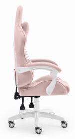 Геймерське крісло Hell's Chair Rainbow 2.0 Pink тканина - Зображення 2