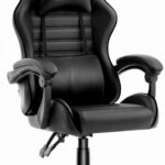 Геймерське крісло екошкіра Hell's Chair HC-1003 2.0 чорне