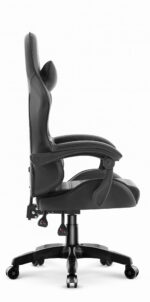 Геймерське крісло екошкіра Hell's Chair HC-1003 2.0 чорне - Зображення 5