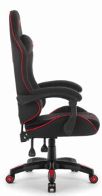 Геймерське крісло Hell's Chair HC-1008 Black Red 2.0 тканина/сітка - Зображення 4