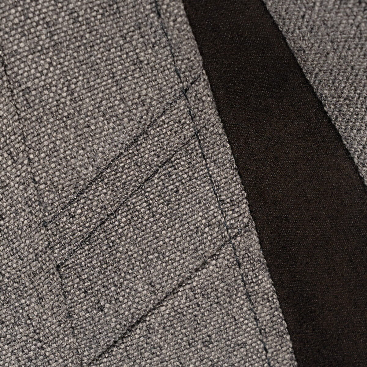 Геймерське крісло Hell's Chair HC-1013 Grey Black тканина - Зображення 9