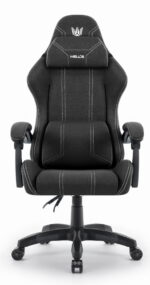 Геймерське крісло Hell's Chair HC-1014 Black White тканина - Зображення 2