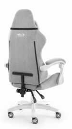 Геймерське крісло Hell's Chair HC-1014 Grey White тканина - Зображення 3