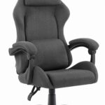 Геймерське крісло Hell's Chair HC-1014 Grey Black тканина