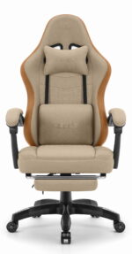 Геймерське крісло Hell's Chair HC-1015 Beige тканина - Зображення 3