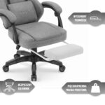 Геймерське крісло Hell's Chair HC-1015 Grey тканина - Зображення 12