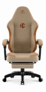 Геймерське крісло Hell's Chair HC-1016 Beige тканина - Зображення 5