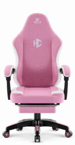 Геймерське крісло Hell's Chair HC-1016 Pink тканина - Зображення 7