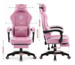 Геймерське крісло Hell's Chair HC-1016 Pink тканина - Зображення 10