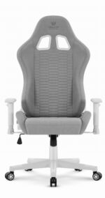Геймерське крісло Hell's Chair HC-2000 Grey White тканина - Зображення 4