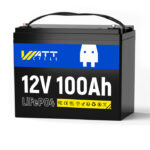 Акумулятор гелевий WattCycle LifePo4 12V 100Ah
