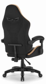 Геймерське крісло Hell's Chair HC-1012 Black Biege тканина/замша - Зображення 7