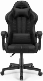 Геймерське крісло тканина Hell's Chair HC- 1004 Black - Зображення 3