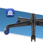 Геймерське крісло екошкіра Hell's Chair HC- 1004 Blue - Зображення 5