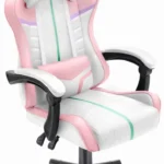 Геймерське крісло екошкіра Hell's Chair HC- 1004 Pink Rainbow
