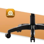 Геймерське крісло тканинне Hell's Chair HC-1000 Gold - Зображення 4