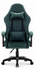 Геймерське крісло тканинне Hell's Chair HC-1000 Green - Зображення 8