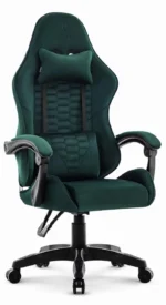 Геймерське крісло тканинне Hell's Chair HC-1000 Green