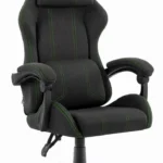 Геймерське крісло Hell's Chair HC-1014 Black Green тканина