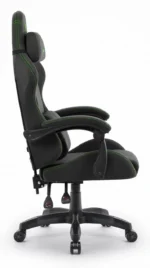 Геймерське крісло Hell's Chair HC-1014 Black Green тканина - Зображення 6