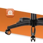 Геймерське крісло Hell's Chair HC-1039 2.0 Orange екошкіра - Зображення 4