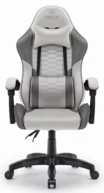 Геймерське крісло тканинне Hell's Chair HC-1000 Grey-Blaсk - Зображення 8