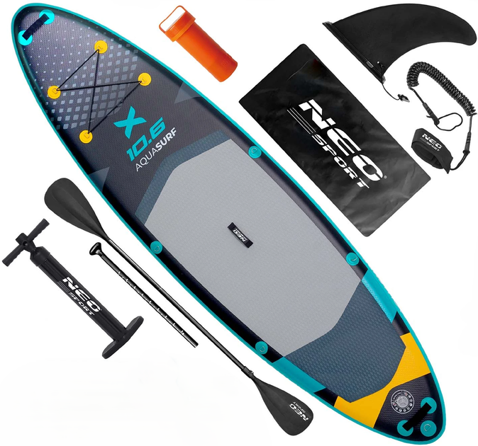 624149013 SUP-дошка Neo-Sport 170207 Aquasurf 10.6 320 cm - Зображення 1