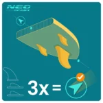 SUP-дошка Neo-Sport 170005 Aquasurf 10.6 320 см - Зображення 6