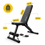 Регульована тренувальна лава 4FIZJO (P-5905973405126) - Зображення 6