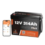 Міні-акумулятор Humsienk LiFePO4 12V 314Ah з Bluetooth (HS12V314AH200MINIBT)
