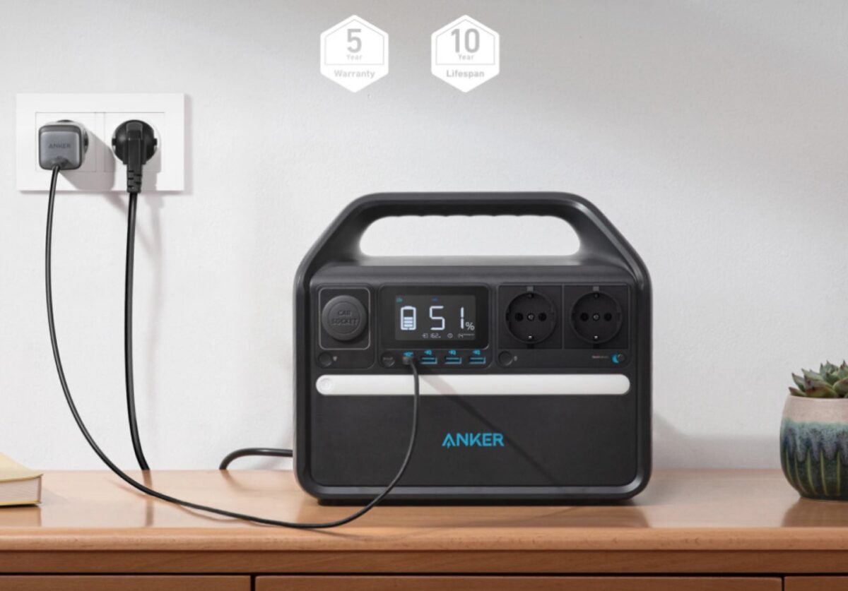 Anker 535 PowerHouse зарядна станція LiFePO4З 512Wh 500W EU A1750311
