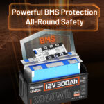 Акумулятор Humsienk 300Ah 12V 100A (HS12V300AH100BT) - Зображення 3