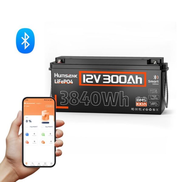 Акумулятор Humsienk 300Ah 12V 100A (HS12V300AH100BT)