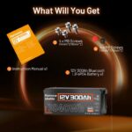 Акумулятор Humsienk 300Ah 12V 100A (HS12V300AH100BT) - Зображення 5