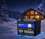 Акумулятор WattCycle Mini LiFePO4 12V 100Ah BT IP65 батарея з BMS 100A