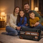 Літієвий акумулятор Humsienk LiFePO4 24V 100Ah і щаслива родина