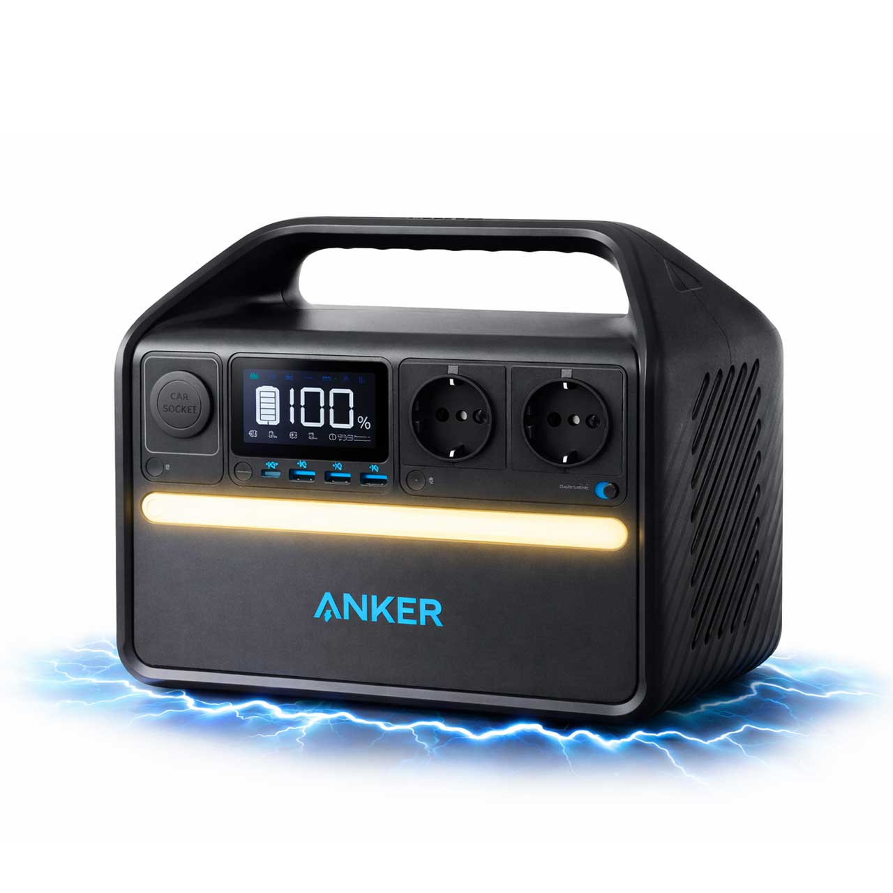 Anker 535 Anker 535 PowerHouse зарядна станція LiFePO4З 512Wh 500W EU A1750311