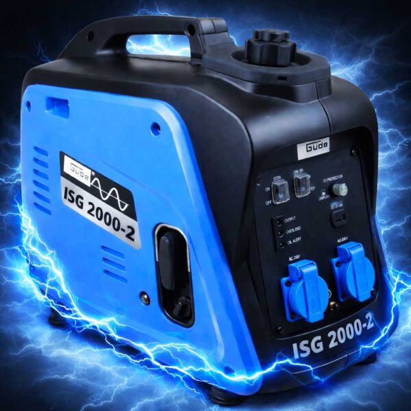 Генератор інверторний GÜDE ISG 2000-2 40720 19.9 кг 2.0 кВт з чистою синусоїдою (Німеччина)