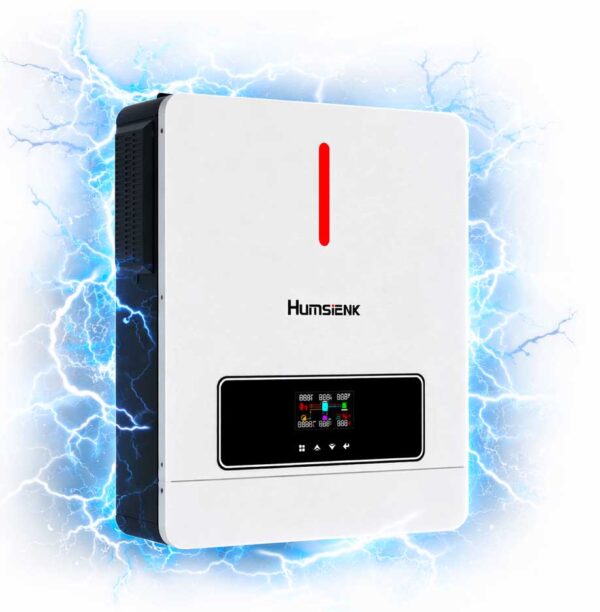 Інвертор гібридний Humsienk 4200W 24V 230V MPPT 6200W HSINV24V4.2KW220-SRB-EU