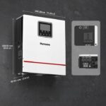 Сонячний Інвертор Humsienk 1000 Вт 12 В 230 В MPPT 600 Вт AC+PV 1500 Вт РК-дисплей HSINV12V1KW220-SRA-EU - Зображення 2