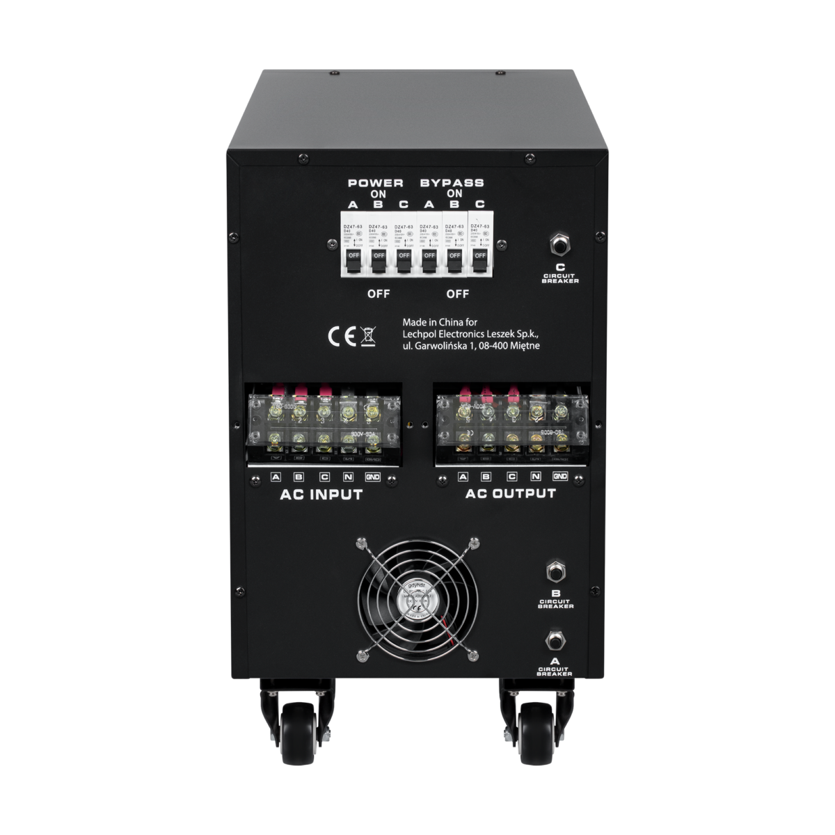 Автоматичний трифазний стабілізатор напруги KEMOT PROavr-20k - Зображення 3