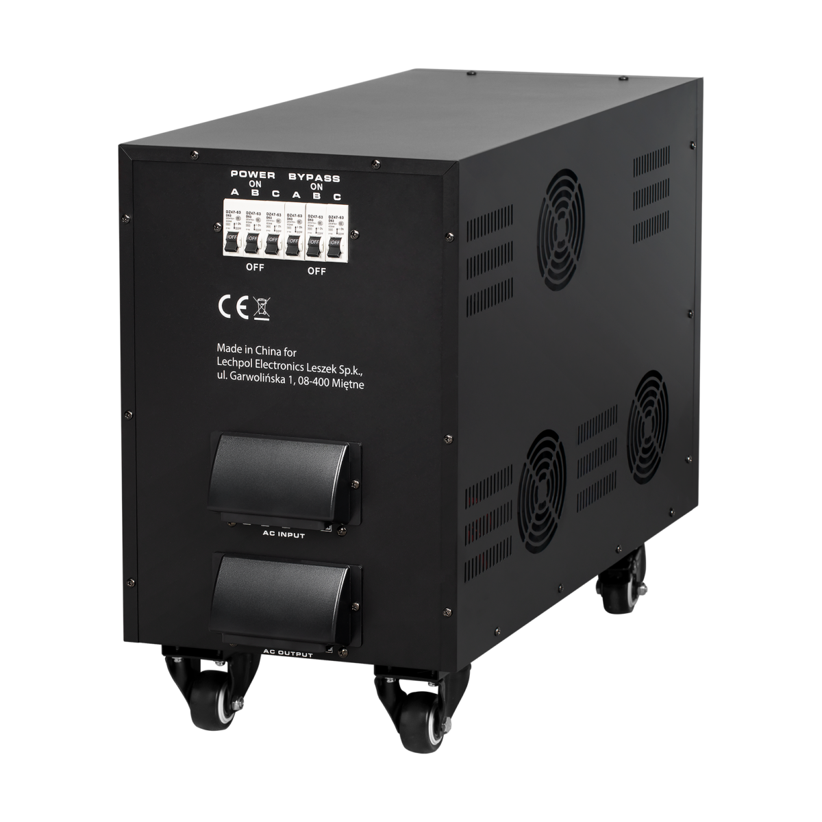 Автоматичний трифазний стабілізатор напруги KEMOT PROavr-30k - Зображення 2