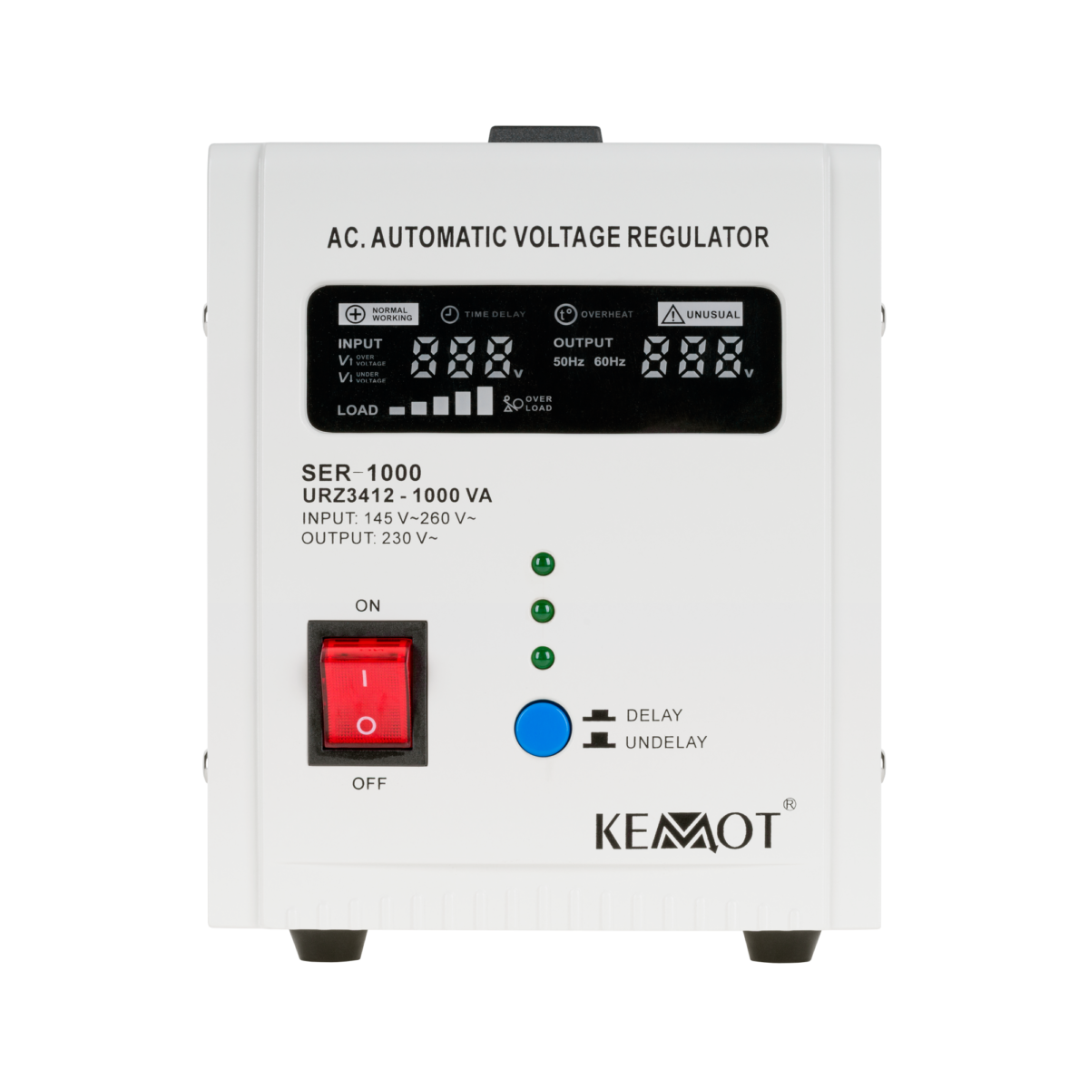 Автоматичний стабілізатор напруги KEMOT SER-1000 - Зображення 2