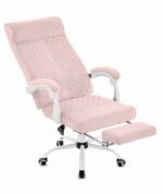Офісне крісло Hell's Chair HC-1030 рожевого кольору - Зображення 5