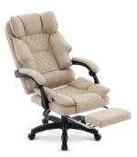 Офісний стілець Hell's Chair HC-1031 Beige тканина - Зображення 5
