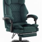 Офісне крісло Hell's Chair HC-1031 Green тканина