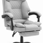 Офісний стілець Hell's Chair HC-1031 Grey тканина