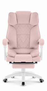 Офісний стілець Hell's Chair HC-1031 Pink тканина - Зображення 2