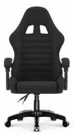 Геймерське крісло Hell's Chair HC-1003 Black 2.0 тканина - Зображення 4