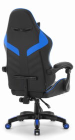 Геймерське крісло Hell's Chair HC-1007 Blue Black - Зображення 4